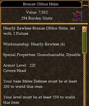 Olthoi Melee 200 Missile 160 Magic 145 Maximum AL.jpg