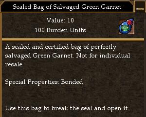 Sealed Bag of Salvaged Green Garnet.jpg