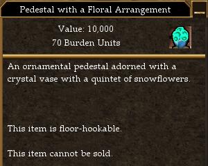 Pedestal with a Floral Arrangement (Snowflowers).jpg