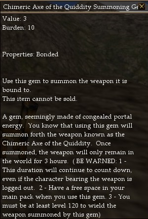 Chimeric Axe of the Quiddity Summoning Gem.jpg
