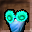 Crystal Vase with Snowflowers (Pair) Icon.png