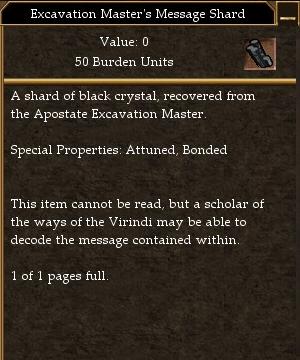 Excavation Master's Message Shard.jpg