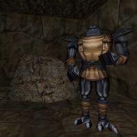 A Lugian guarding the Ore stone.