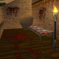 Scene of Jibril ibn Rashid's murder